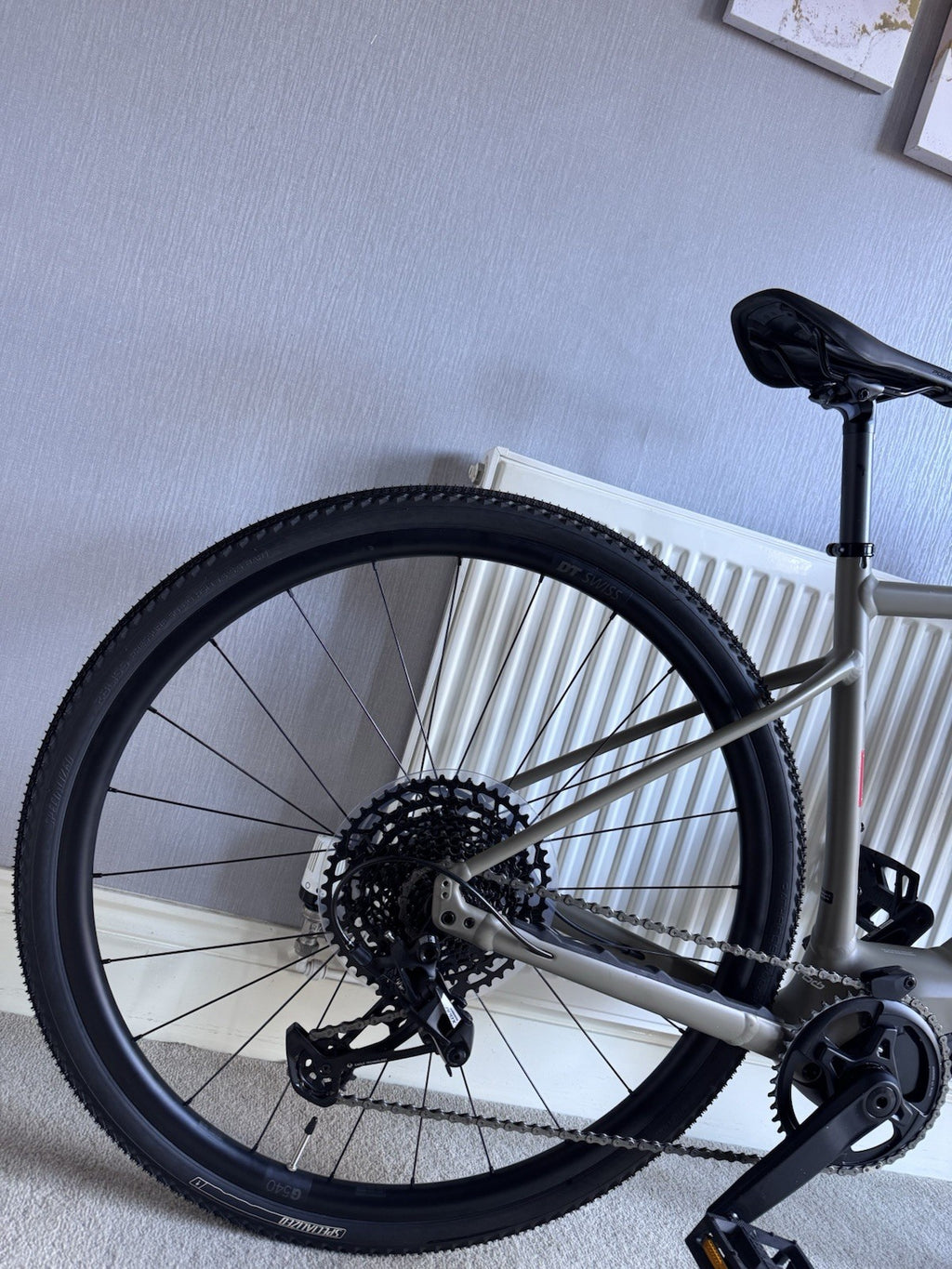 Nearly New Specialized Turbo Creo 2 Comp E5 Satin Birch 2025 125 Miles Warranty