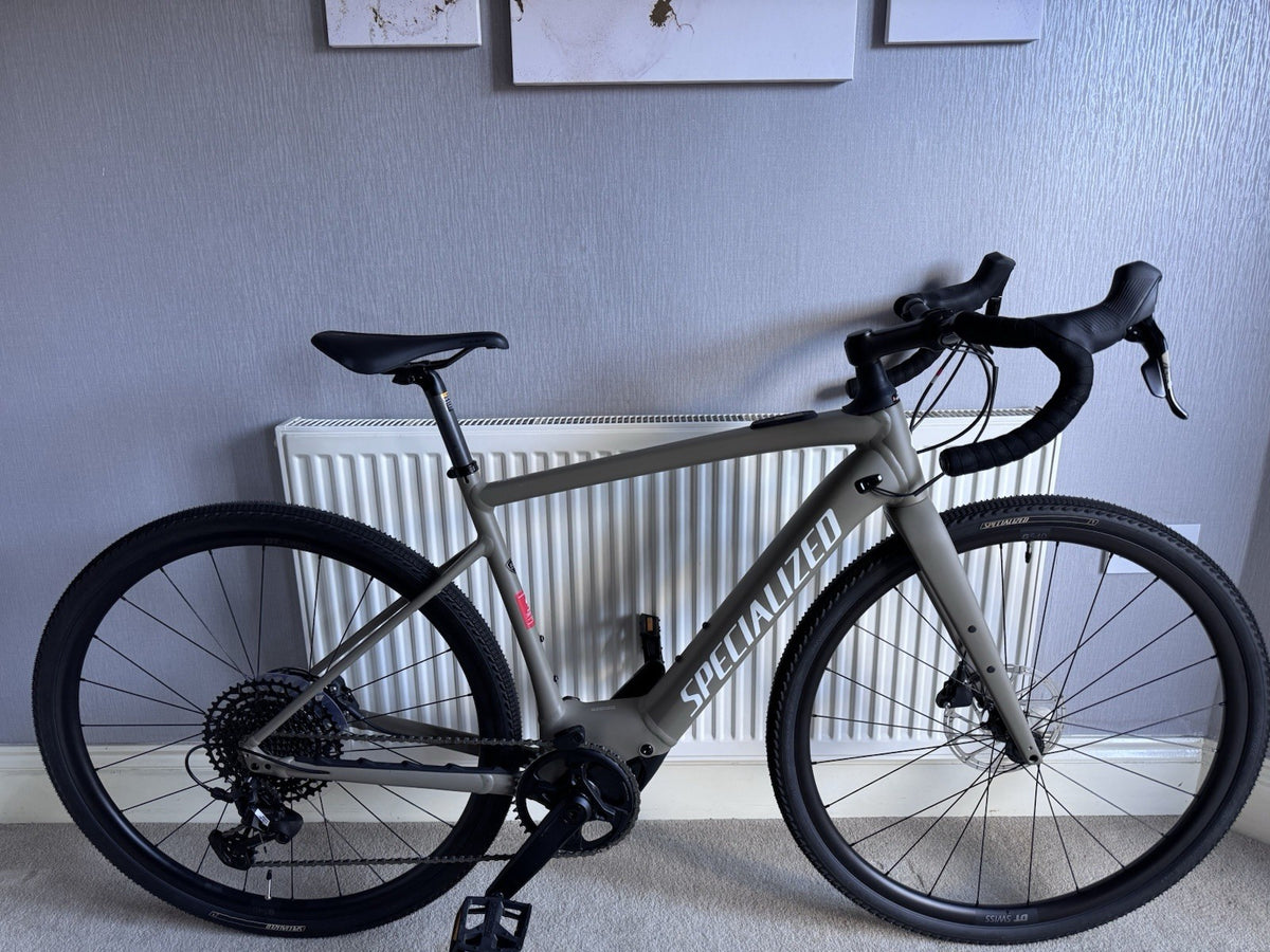 Nearly New Specialized Turbo Creo 2 Comp E5 Satin Birch 2025 125 Miles Warranty